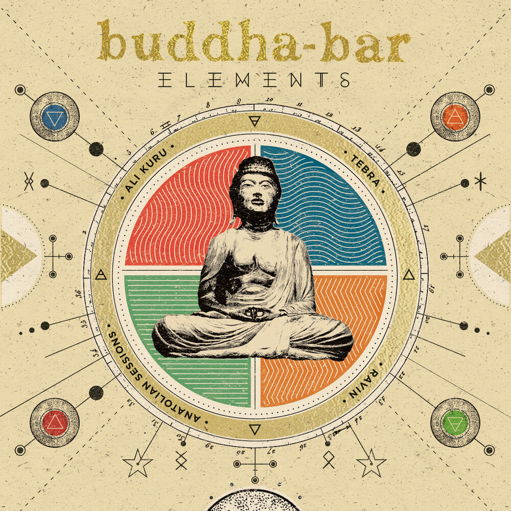 the album cover for Buddha-Bar - Buddha Bar: Elements / Various