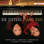 the album cover for Debussy / Xie Sisters Piano Duo - Xie Sisters Piano Duo