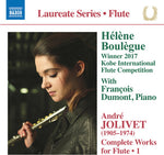 the album cover for Jolivet / Boulegue / Dumont - Complete Works for Flute 1