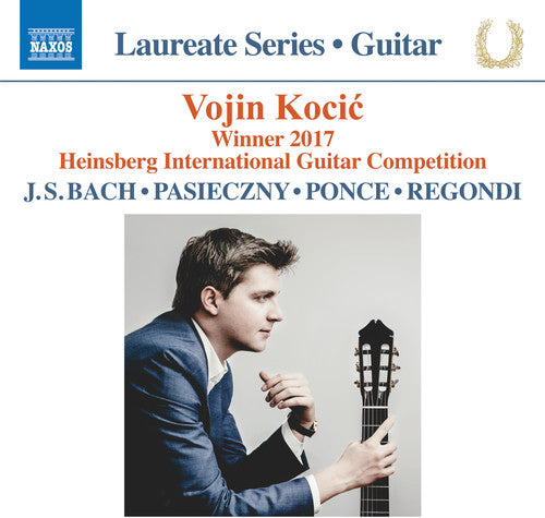 the album cover for Bach ,JS / Kocic - Heinsberg Guitar Competition Winner 2017