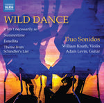 the album cover for Gershwin / Duo Sonidos - Wild Dance