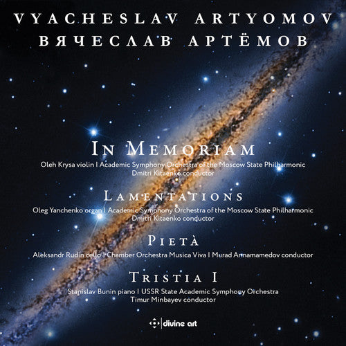 the album cover for Artyomov / Krysa / Ussr State Symphony Orchestra - In Memoriam / Lamentations / Pieta