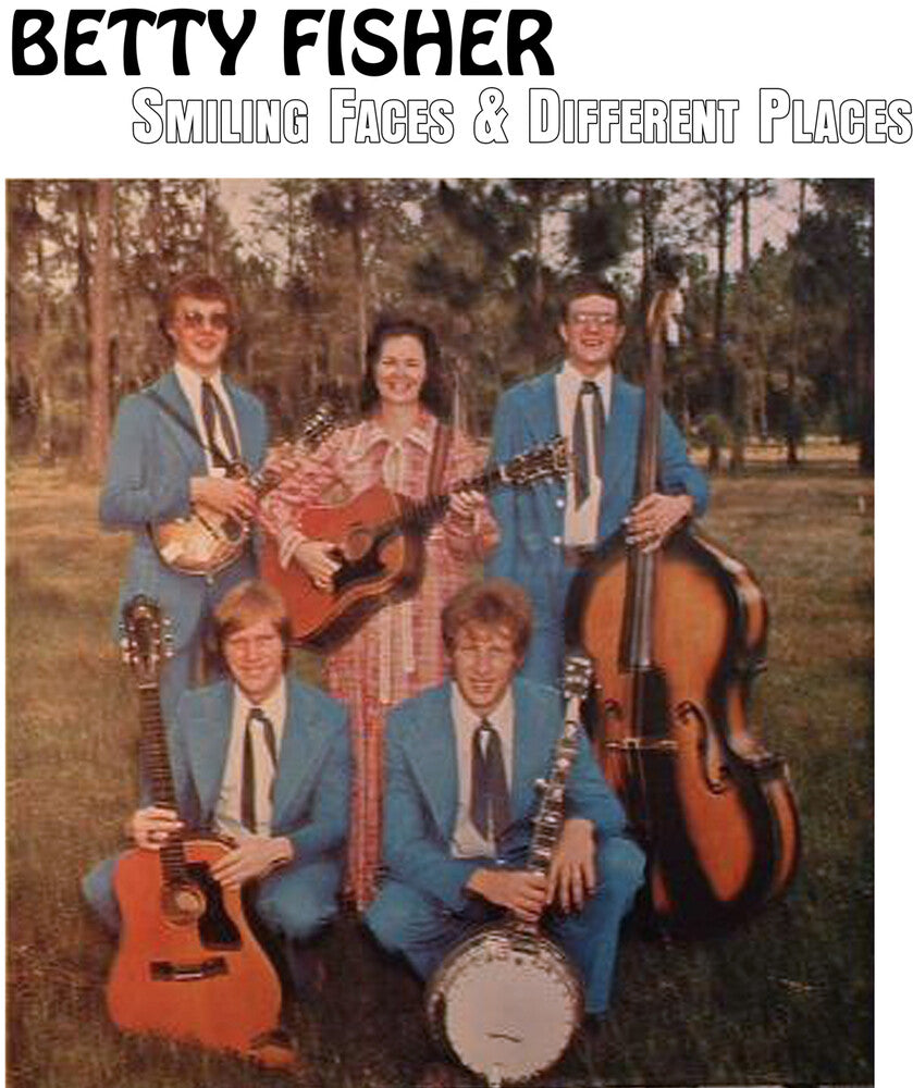 the album cover for Betty Fisher - Smiling Faces & Different Places