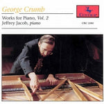 the album cover for George Crumb/ Jacob,Jeffrey - Makrokosmos Volume 2