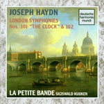 the album cover for Sigiswald Kuijken - Symphonies 101 & 102 / S