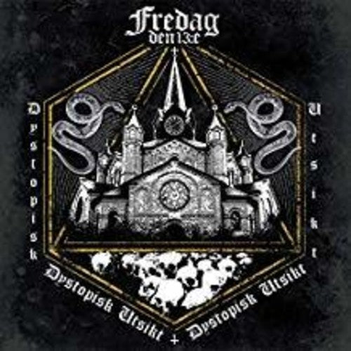 the album cover for Fredag Den 13E - Dystopisk Utsikt [Digipak]