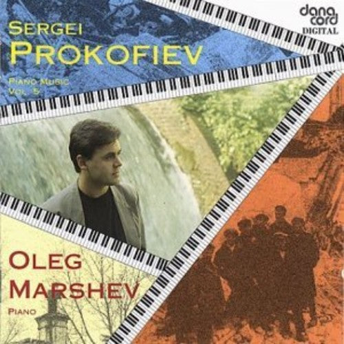 the album cover for Oleg Marshev - Complete Piano Music 5