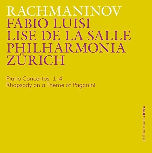 Rachmaninov: Conciertos para piano 1-4 - Rapsodia sobre un tema de Paganini (CD)