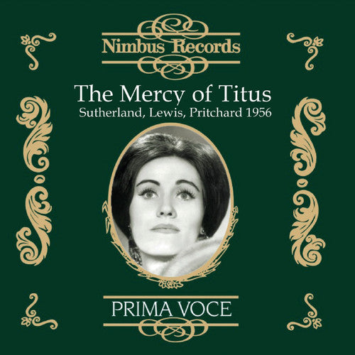 the album cover for Mozart - Mercy of Titus