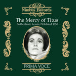 the album cover for Mozart - Mercy of Titus