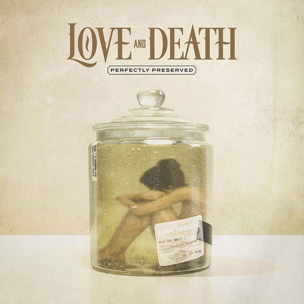 the album cover for Love and Death - Perfectly Preserved [LP]