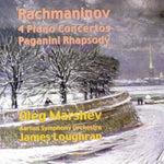 the album cover for Oleg Marshev - 4 Piano Ctos