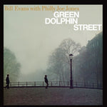 the album cover for Bill Evans - Green Dolphin Street [Colored Vinyl] (Grn) [180 Gram] (Spa)