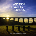 the album cover for Fron Male Voice Choir - Voices Of The Valley: Echoes