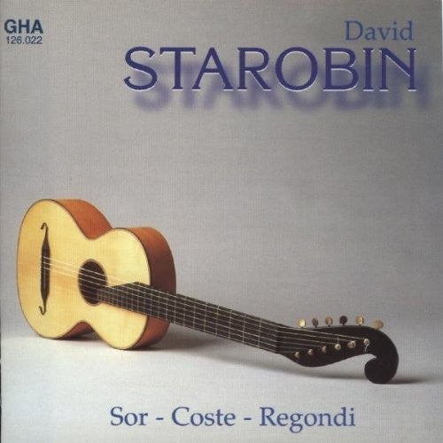 the album cover for DAVID STAROBIN - Romantic Guitar