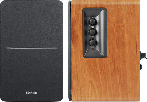 Edifier R1280Ts Powered Bookshelf Speakers - 42 Watts (Walnut)