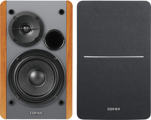 Edifier R1280Ts Powered Bookshelf Speakers - 42 Watts (Walnut)
