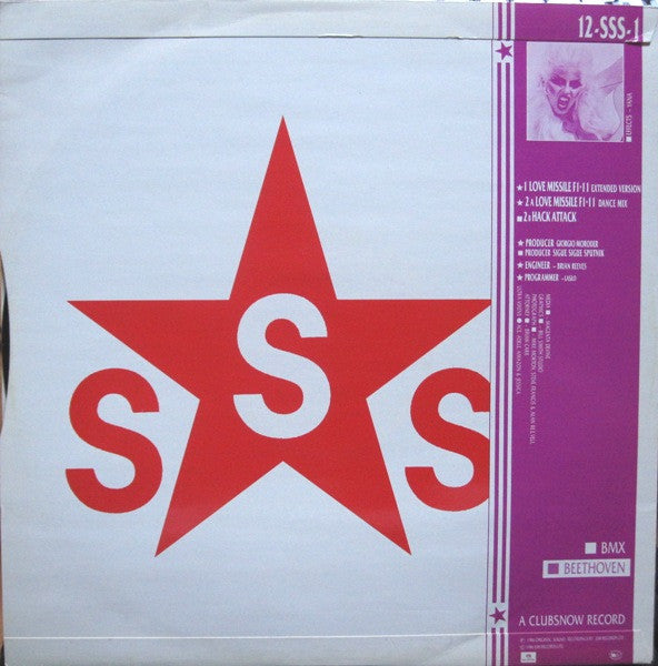 Sigue Sigue Sputnik : Love Missile F1-11 (12", Single, Eng)