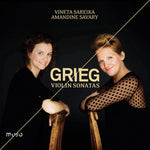 the album cover for Sareika / Savary - Violin Sonatas