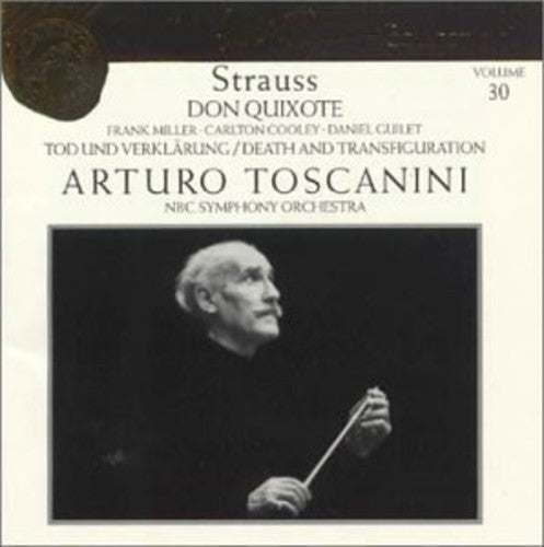 the album cover for Strausshard / Toscanini / Nbc Sym Orch - Toscanini Collection 30
