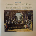 the album cover for Mozart / Chicago Sym Orch / Reiner - Piano Cto No 25