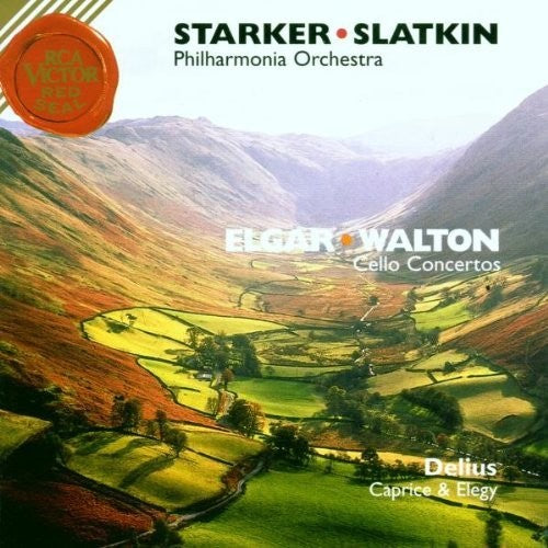 the album cover for Unknown Artist - Elgar,Walton: Cello Ctos