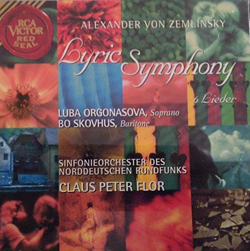 the album cover for Alexander Zemlinsky - Lyric Sym 6