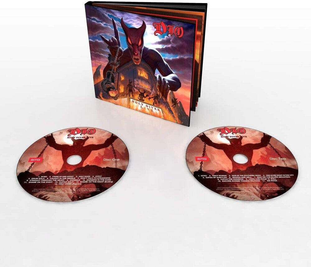 the album cover for Dio - Holy Diver Live [2CD]
