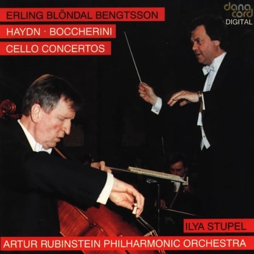 the album cover for Haydn / Boccherini / Bengtsson - Cello Concertos