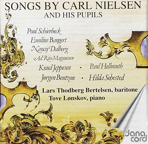 the album cover for Throdberg Bertelsen/ Lonskov,Tove - Songs By Carl Mielsen & His Pupils
