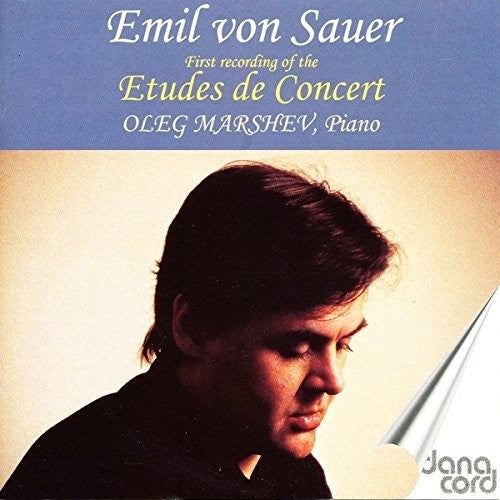 the album cover for Emil SauerVon / Marchev - Etudes De Concert