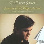 the album cover for Emil SauerVon / Marshev - Piano Sonata 1