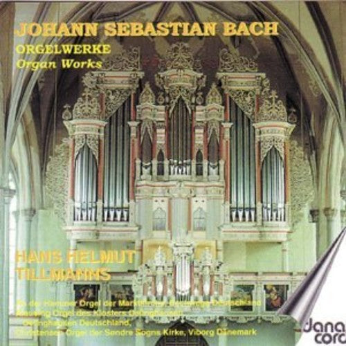 the album cover for Bach / Tillmanns - Organ Works