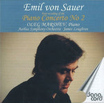 the album cover for Emil SauerVon / Marshev,Oleg - Piano Concerto No. 2