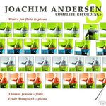 the album cover for Joachim Andersen - Works For Flute & Piano