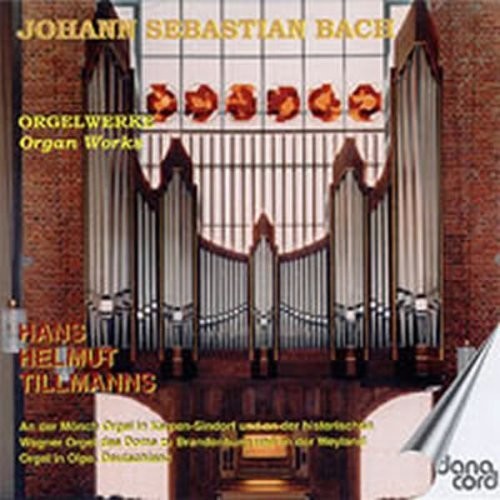 the album cover for Bach / Tillmanns - Organ Works 13