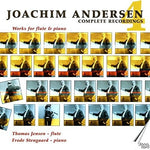 the album cover for THOMAS JENSEN - Works for Flute & Piano