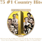 the album cover for Country No 1 Hits - 75 #1 Country Hits (Various Artists)