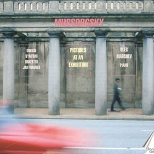 the album cover for Mussorgsky / Marshev - Pictures At An Exhibition
