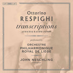 the album cover for Rachmaninoff / Neschling - Transcriptions of Bach