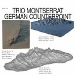 the album cover for Buttner / Trio Montserrat - German Counterpoint