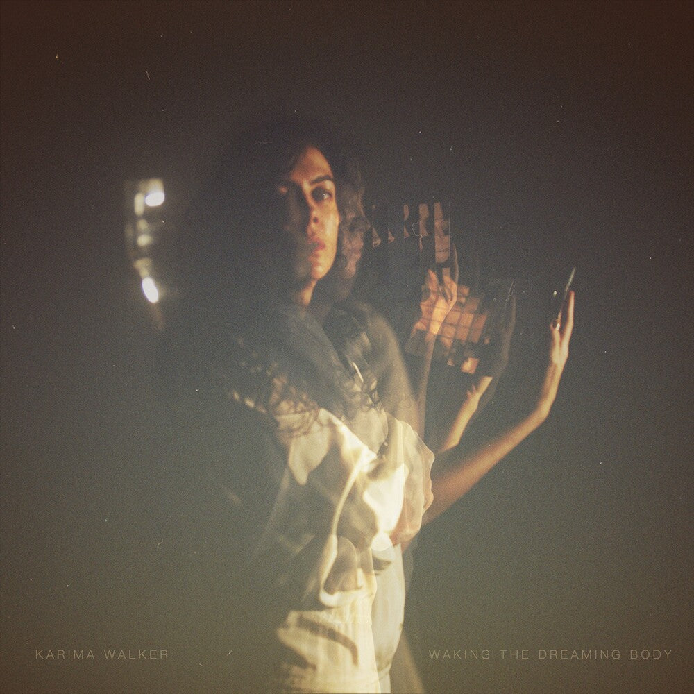 the album cover for Karima Walker - Waking the Dreaming Body