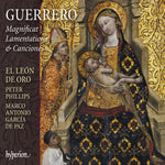 the album cover for El Leon De Oro / Peter Phillips - Guerrero: Magnificat, Lamentations & Canciones