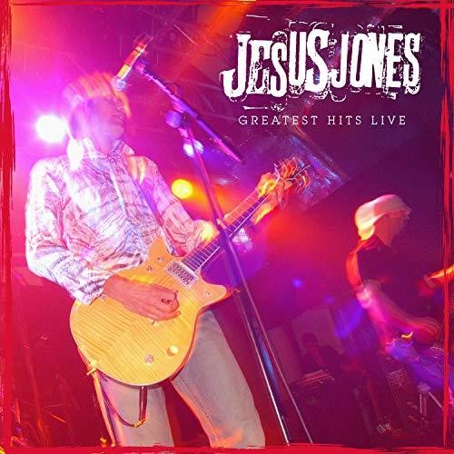 the album cover for Jesus Jones - Greatest Hits Live