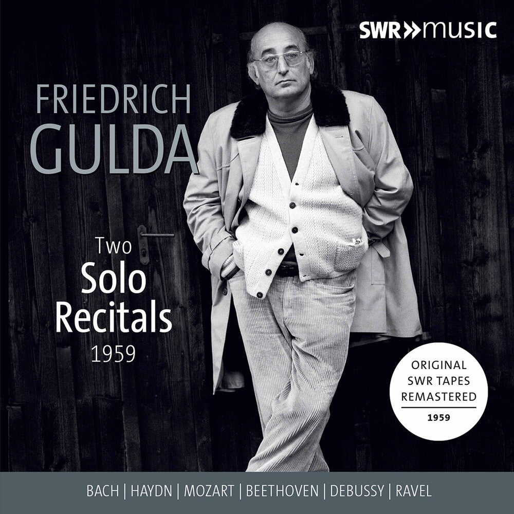 the album cover for Two Solo Recitals 1959 / Various (3pk) - Two Solo Recitals 1959