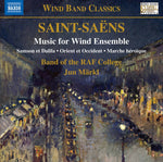 the album cover for Saint-Saens / Markl - Music for Wind Ensemble