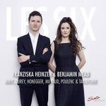 the album cover for Les Six / Various - Les Six
