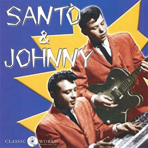 the album cover for Santo & Johnny - Santo & Johnny