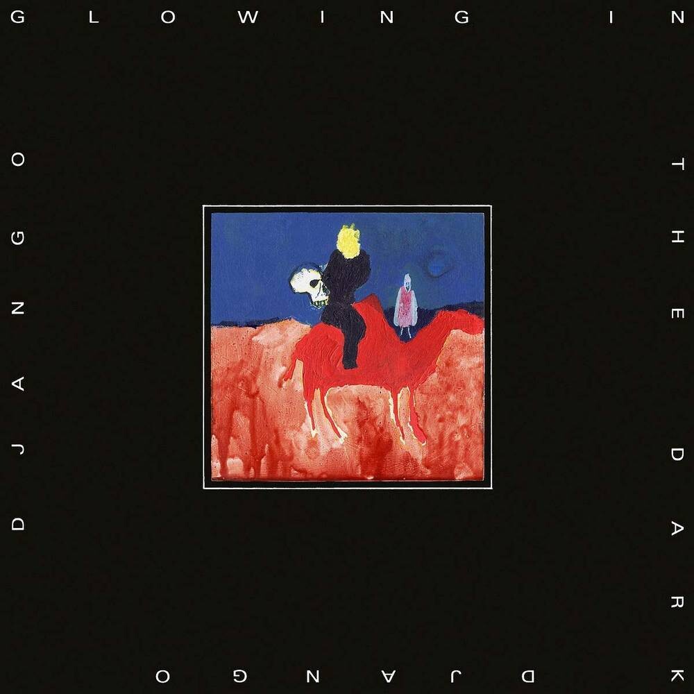 the album cover for Django Django - Glowing In The Dark