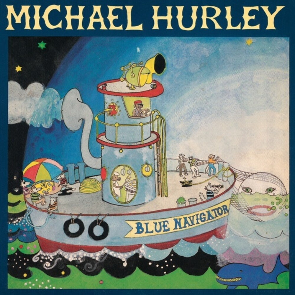 the album cover for Michael Hurley - Blue Navigator